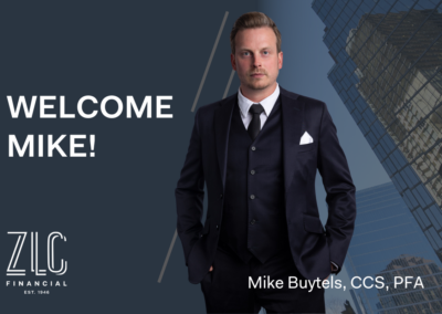 Welcome Mike, ZLC Financial’s newest associate!